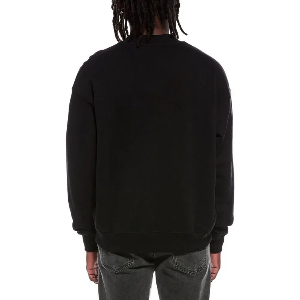 Off-White™ Mens Off-White Crewneck Sweatshirt, Black